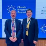 The President of Cathay Financial Holdings became the first Taiwan speaker at Climate Investment Summit