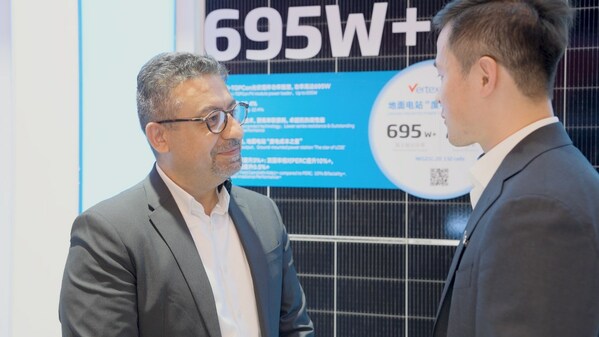 Cherif Kedir, CEO & President of RETC, speaks highly of Trina Solar’s Vertex N modules Cherif Kedir, CEO & President of RETC, speaks highly of Trina Solar’s Vertex N modules