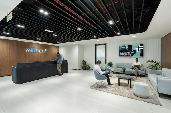 Withum's new workplace in Bangalore designed by Unispace