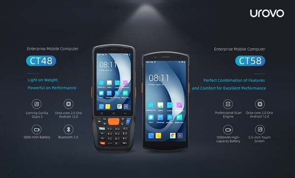 Highlights of Urovo CT48 and CT58 Enterprise Mobile Computers