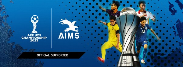 Aims, Official Supporter of AFF U23 Championship in Thailand. Aims, Official Supporter of AFF U23 Championship in Thailand.