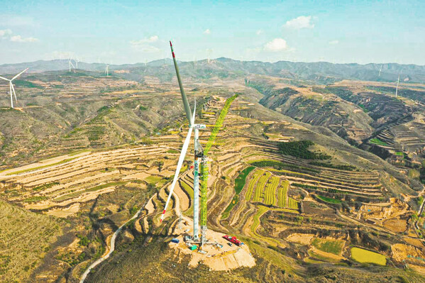 One of GLP’s recently completed wind projects in Xia County, Shanxi Province One of GLP’s recently completed wind projects in Xia County, Shanxi Province