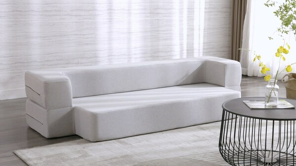 Mjkone Convertible Foldable Futon Sleeper Sofa Couch Bed Mjkone Convertible Foldable Futon Sleeper Sofa Couch Bed
