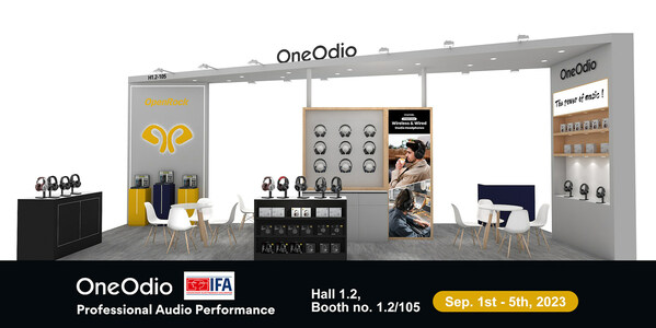 Professional audio brand OneOdio presents in IFA Berlin 2023 Professional audio brand OneOdio presents in IFA Berlin 2023