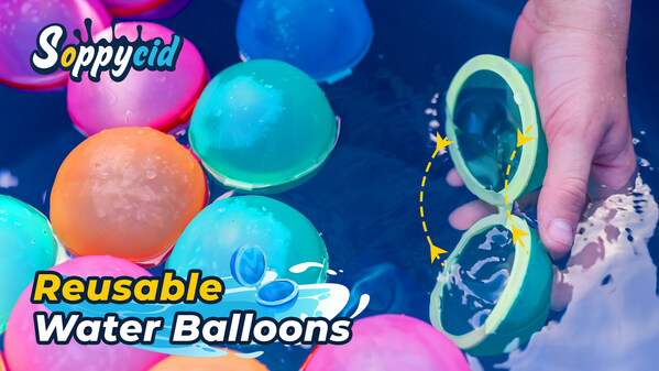 You're Cordially Invited to Embrace the Genuine Safety of Soppycid's Reusable Water Balloons, Nurturing Real Water Fun for All Kids and Families. You're Cordially Invited to Embrace the Genuine Safety of Soppycid's Reusable Water Balloons, Nurturing Real Water Fun for All Kids and Families.