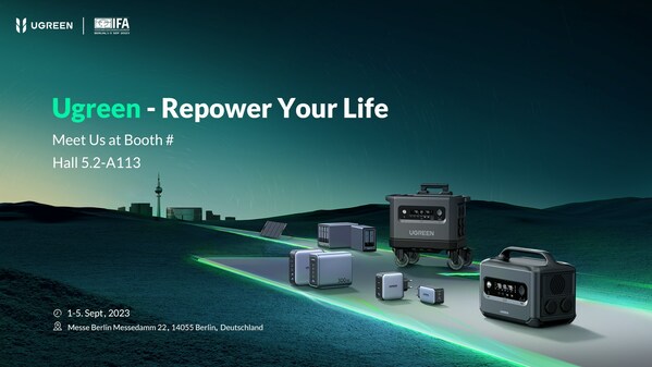 Ugreen's exhibition booth located at Booth H 5.2-A113 on any given day during the event. Ugreen's exhibition booth located at Booth H 5.2-A113 on any given day during the event.