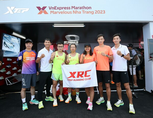 XRC Club at Xtep booth XRC Club at Xtep booth