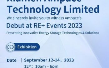Ampace will showcase new energy storage products at North America’s premier solar power exhibition RE+, ushering in a new era of global energy storage batteries with “long-cycle” capabilities