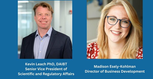 Avance Clinical's new appointments in the US: Kevin Leach & Madison Esely-Kohlman.