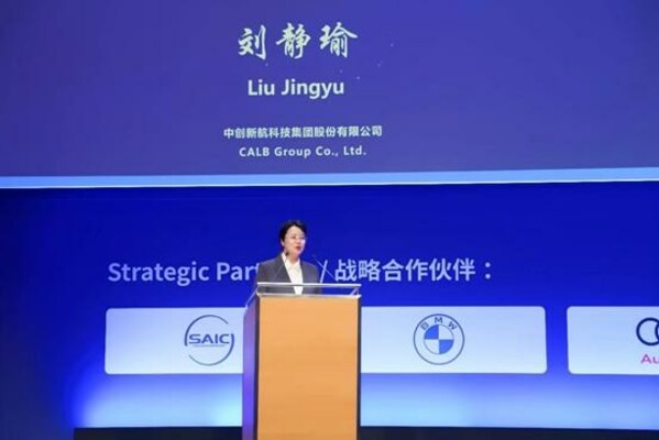 Ms. Liu Jingyu, Chairperson of CALB Ms. Liu Jingyu, Chairperson of CALB