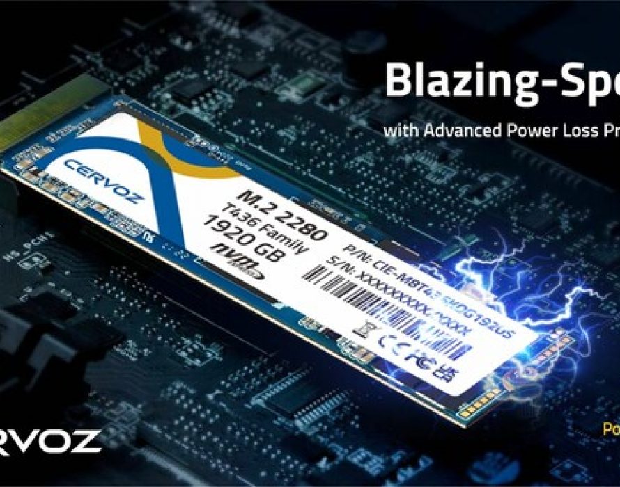 Cervoz NVMe PCIe Gen3x4 SSDs BlazingSpeed with Advanced Power Loss Protection The Leaders Online