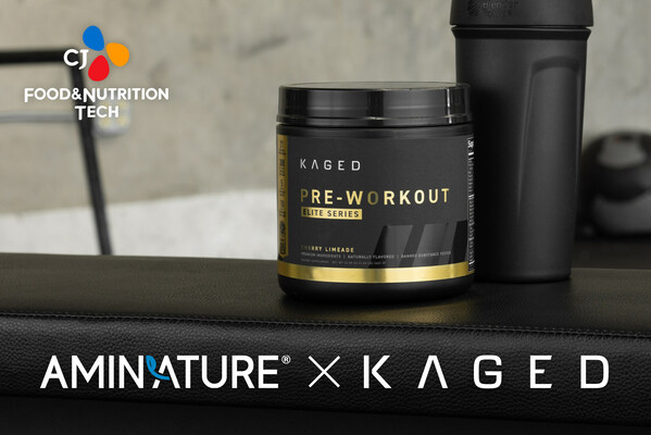 CJ Food & Nutrition Tech and KAGED are excited to announce their collaboration, which marks CJ FNT's first AMINATURE® brand partnership.