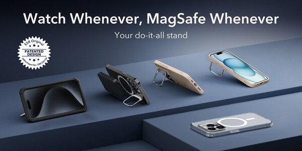 ESR Announces Magnetic Cases with Stash Stand for iPhone 15 ESR Announces Magnetic Cases with Stash Stand for iPhone 15