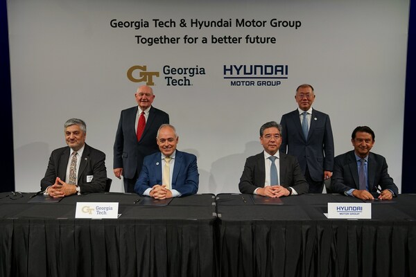 Georgia Tech and Hyundai Motor Group Sign MoU for Future Mobility Collaboration