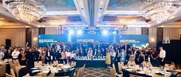 Huawei Cloud Philippines and its partners gather for a group photo during the Partner Appreciation Night 2023, held at The Peninsula Manila. Huawei Cloud Philippines and its partners gather for a group photo during the Partner Appreciation Night 2023, held at The Peninsula Manila.