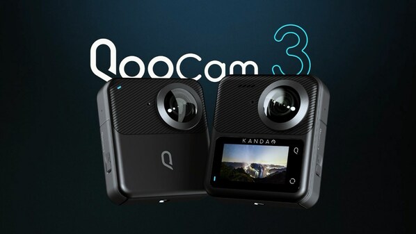 QooCam 3,360° action camera with better image quality QooCam 3,360° action camera with better image quality
