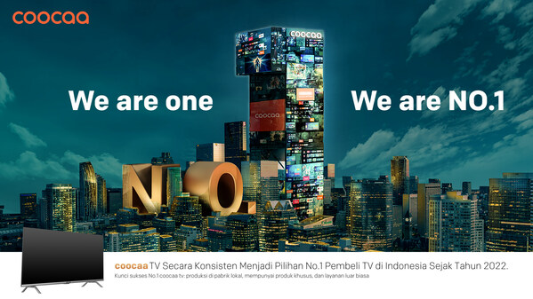 Indonesia NO.1 Sales coocaa TV Indonesia NO.1 Sales coocaa TV