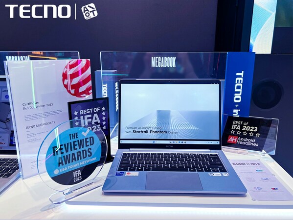 MEGABOOK T1 2023 14inch Awards (PRNewsfoto/) MEGABOOK T1 2023 14inch Awards (PRNewsfoto/)