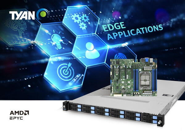TYAN's new edge and cloud server platforms with AMD EPYC 8004 Series processors are purpose-built to deliver robust performance while optimizing power usage TYAN's new edge and cloud server platforms with AMD EPYC 8004 Series processors are purpose-built to deliver robust performance while optimizing power usage