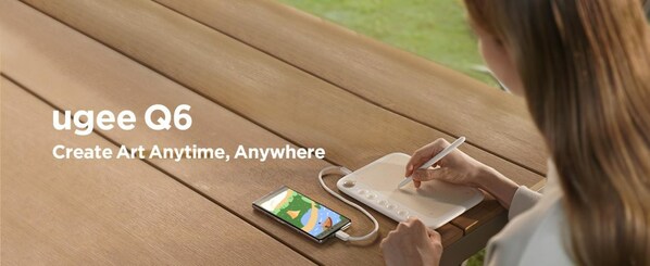 ugee Q6: Create Art Anytime, Anywhere ugee Q6: Create Art Anytime, Anywhere