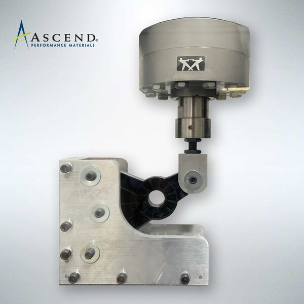 Ascend's Vydyne® AVS helps mitigate high-frequency vibrations at the source. Tests of AVS's efficacy include this structural test shown here. Ascend's Vydyne® AVS helps mitigate high-frequency vibrations at the source. Tests of AVS's efficacy include this structural test shown here.