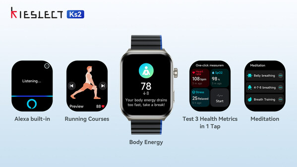 Kieslect Ks2, various functions
