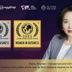 Diane Wang Lauded as Female Achiever and Leader of the Year at 2023 Globee® Awards for Women in Business