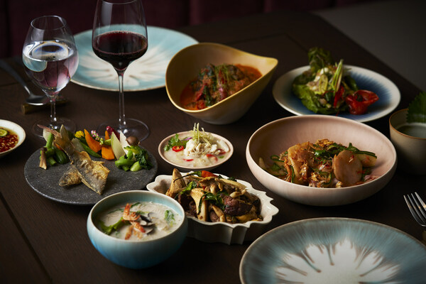 Ayatana’s unique dining journey includes a fine-dining homage to the typical Thai-style family dinner, with six flavoursome Thai dishes making up the memorable main course. Ayatana’s unique dining journey includes a fine-dining homage to the typical Thai-style family dinner, with six flavoursome Thai dishes making up the memorable main course.