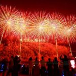 High-tech Firework Show Blooming on Liuyang River