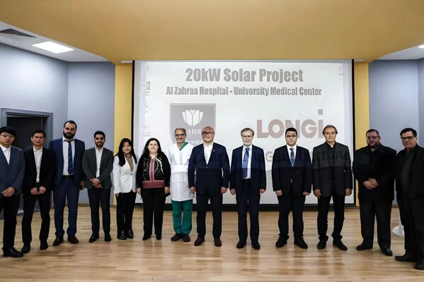 LONGi donated its Hi-MO 6 modules to Beirut hospital LONGi donated its Hi-MO 6 modules to Beirut hospital