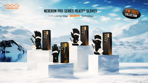 Neberon Pro Series Heated Gloves FW23 Collection with New Innovative eVent® Waterproof Fabrics Neberon Pro Series Heated Gloves FW23 Collection with New Innovative eVent® Waterproof Fabrics