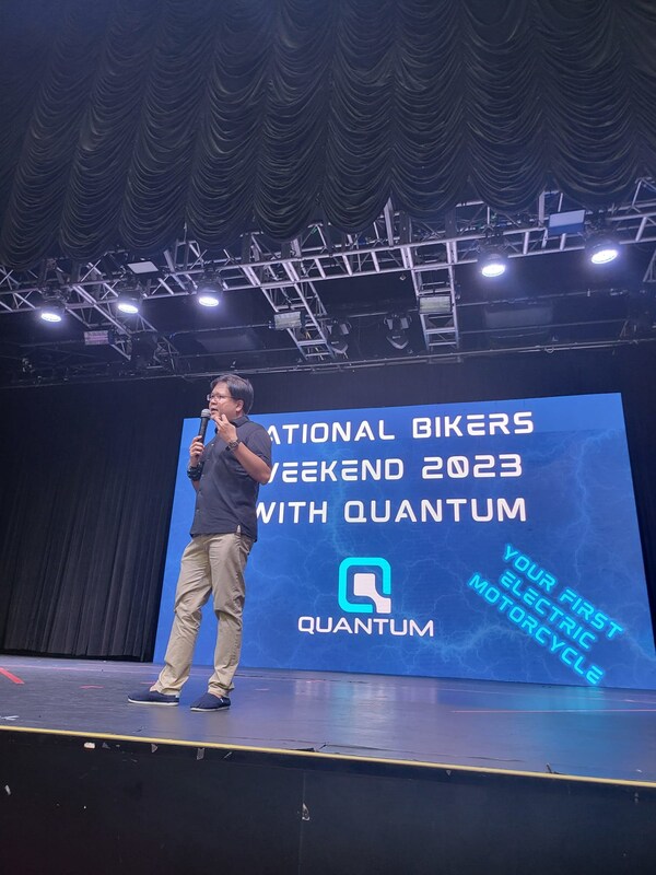Opening speech at the National Bikers Weekend by Quantum Mobility's Senior Advisor, Mr. Lawrence Oei. Opening speech at the National Bikers Weekend by Quantum Mobility's Senior Advisor, Mr. Lawrence Oei.