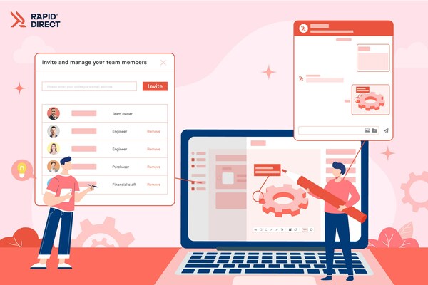 The "Team Collaboration" and "Drawing Annotation" features are now available on the RapidDirect online platform. Try it now! The "Team Collaboration" and "Drawing Annotation" features are now available on the RapidDirect online platform. Try it now!
