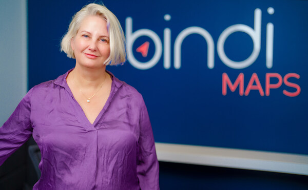 Anna Wright, the Founder and CEO of BindiMaps Anna Wright, the Founder and CEO of BindiMaps