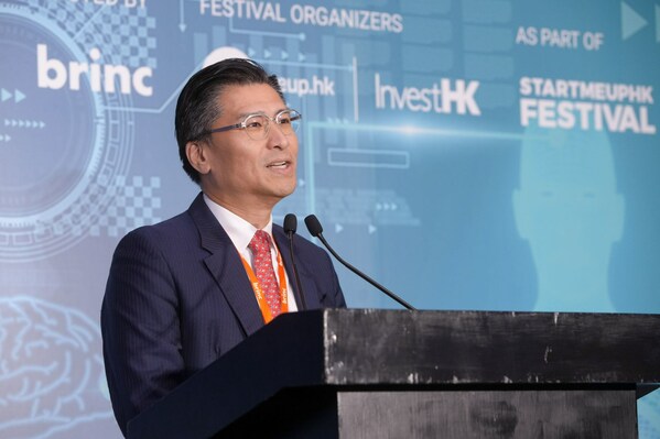 The Honorable Duncan Chiu, Hong Kong’s Legislative Council Member - Technology and Innovation Constituency, speaking at the Asia Health Innovation Summit 2023. Source: StartmeupHK The Honorable Duncan Chiu, Hong Kong’s Legislative Council Member - Technology and Innovation Constituency, speaking at the Asia Health Innovation Summit 2023. Source: StartmeupHK
