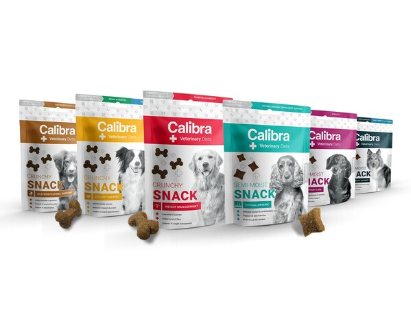 Calibra Veterinary Diets Snacks now available in the EU. Calibra Veterinary Diets Snacks now available in the EU.