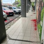 Four Sibu butcher’s shops splashed with red paint