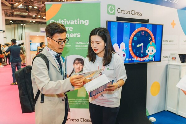 Creta Class Showcases Innovative AI-Powered Early Education Solutions at EDUtech Asia 2023
