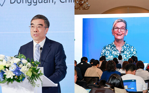 Speakers from Huawei and ITU gave speeches Speakers from Huawei and ITU gave speeches