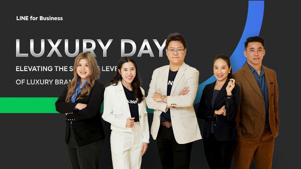 From left: Napasiree Sangchan, Senior Strategic Planning Manager, IMAG, Supawadee Juengjaroensukying, Business Consultant - Luxury Industry, LINE Thailand, Keerati Anurakpradorn, Head of Business Consultant - Luxury Industry, LINE Thailand, Kunchalee Sumleerat, Founder, DigiNative, Nopnarit Lieopanich, Managing Director, Group Z International