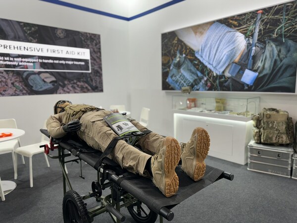 Picture took from Rhino Rescue's booth at Medica