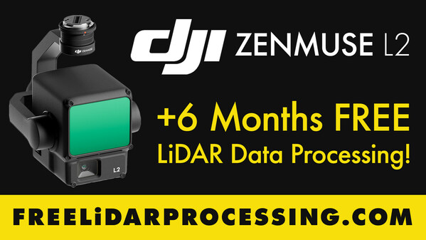 Experience the precision of the DJI Zenmuse L2 and unlock the potential of LiDAR with our exclusive six-month free processing offer at freelidarprocessing.com. Experience the precision of the DJI Zenmuse L2 and unlock the potential of LiDAR with our exclusive six-month free processing offer at freelidarprocessing.com.