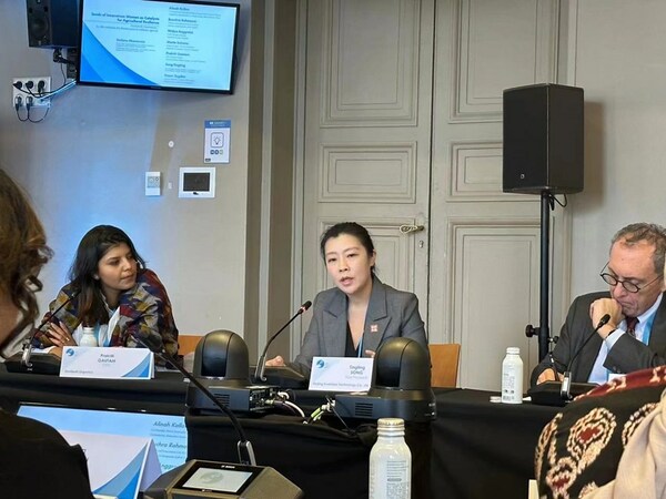 Song Tingting at the 6th Paris Peace Forum Song Tingting at the 6th Paris Peace Forum