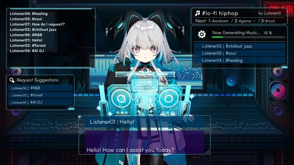 Streaming image