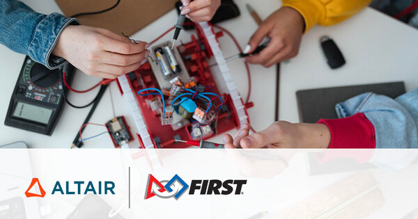 More than 3,500 high school teams competing in the 2024 season of FIRST Robotics Competition will have free access to Altair’s leading technology, including premier solutions like Altair® RapidMiner® and Altair® Inspire™. Altair’s collaboration with FIRST will bolster students’ technical skills and support a diverse community of students by building citizenship, self-esteem, and leadership through hands-on experiences and project-based learning. More than 3,500 high school teams competing in the 2024 season of FIRST Robotics Competition will have free access to Altair’s leading technology, including premier solutions like Altair® RapidMiner® and Altair® Inspire™. Altair’s collaboration with FIRST will bolster students’ technical skills and support a diverse community of students by building citizenship, self-esteem, and leadership through hands-on experiences and project-based learning.
