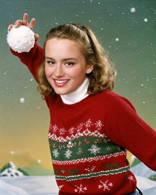 'AI Christmas' images generated by EPIK 'AI Christmas' images generated by EPIK