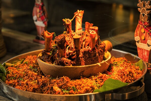 Doubletree by Hilton Shah Alam i-City's signature Lamb Shank Biryani available at Makan Kitchen Doubletree by Hilton Shah Alam i-City's signature Lamb Shank Biryani available at Makan Kitchen