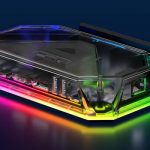 JSAUX reveals a transparent RGB docking station for Steam Deck, ROG Ally and Legion Go