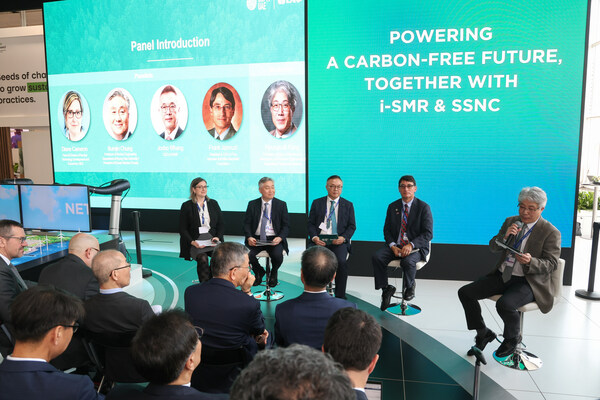 KHNP hosts a panel discussion at the KHNP Pavilion