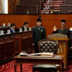 Abdul Halim Suleiman, Michael Mujah Lihan sworn in as senators